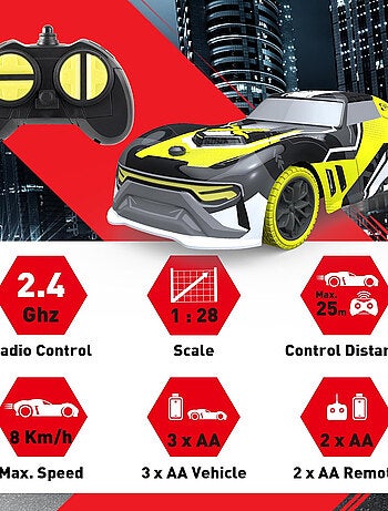 Exost Star Rush 1:34 Mini Voiture Télécommandée De Course - Silverlit