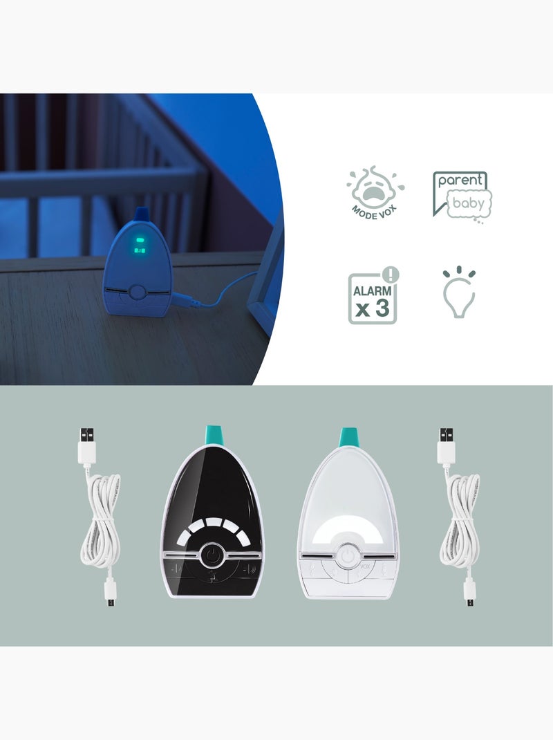 Expert Care Babyphone Audio - 1000 mètres 'Babymoov' Blanc - Kiabi