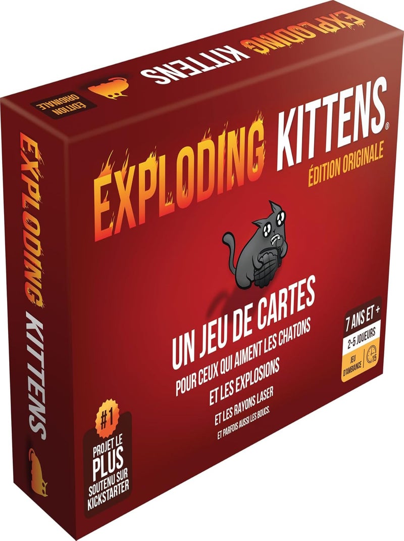 Exploding Kittens - Asmodee Multicolore - Kiabi