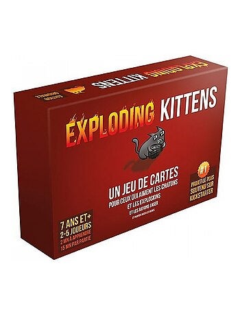 Exploding Kittens - Le Jeu De Base - Kiabi