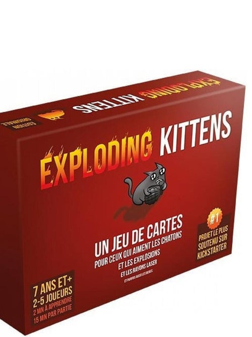 Exploding Kittens - Le jeu de base - Kiabi