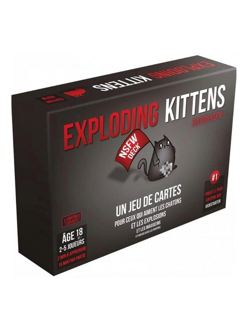 Exploding Kittens Édition NSFW - Jeu de Cartes Pour Adultes - Kiabi