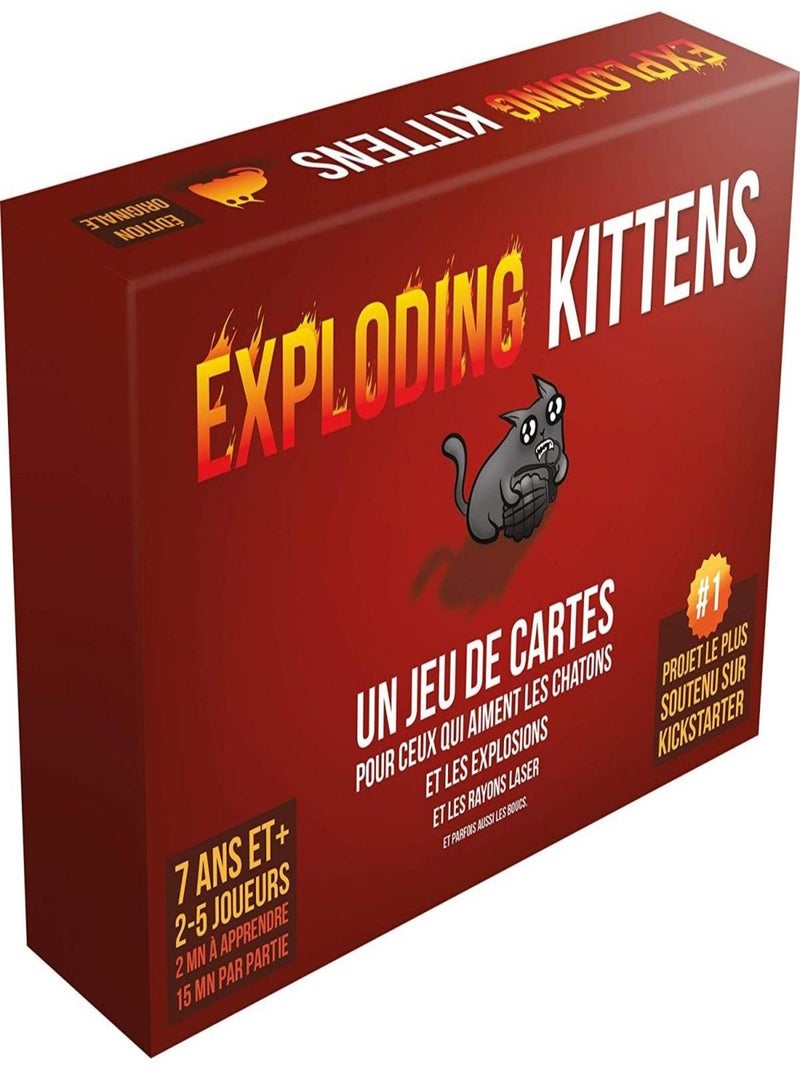 Exploding Kittens Jeux De Societe N/A - Kiabi