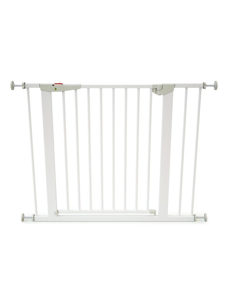 Extension barrière de sécurité bébé en acier Blanc - Kiabi
