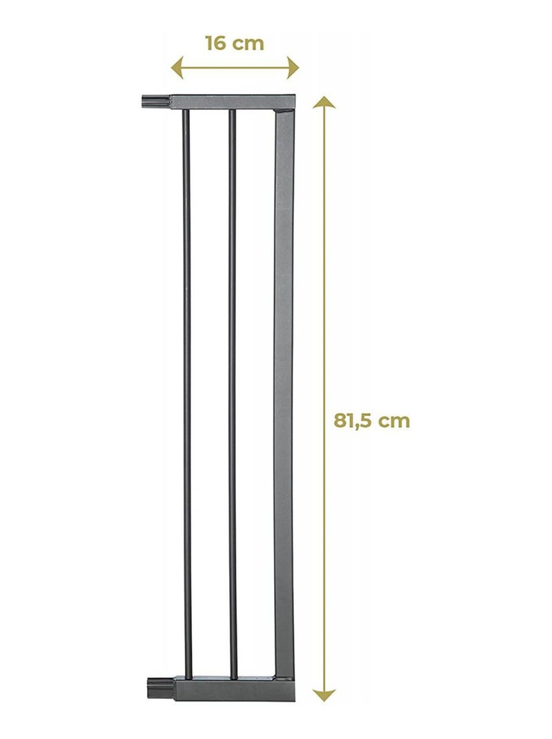Extension de barrière Easy Lock Plus 16 cm bois métal gris Gris - Kiabi