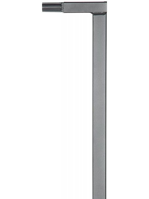 Extension De Barrière Easy Lock Wood Plus 8 Cm Bois Métal Gris - Kiabi