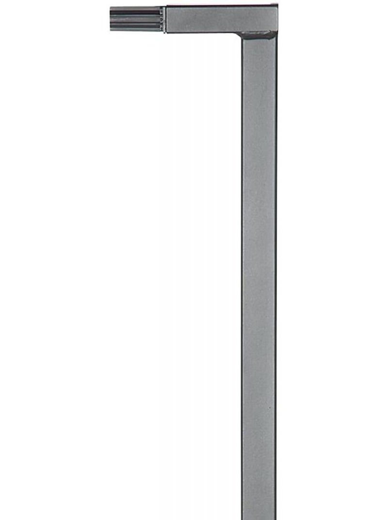 Extension De Barrière Easy Lock Wood Plus 8 Cm Bois Métal Gris Gris - Kiabi
