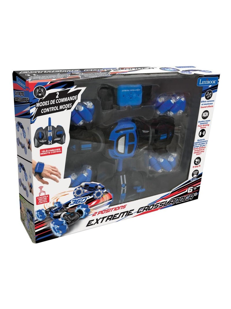 Extreme Crosslander - Voiture télécommandée Tout-Terrain Bleu - Kiabi