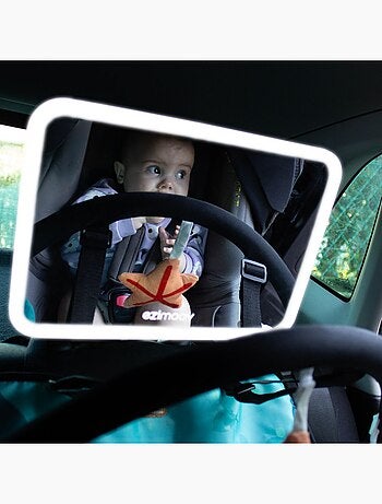 Ezimoov - Miroir de voiture avec LED Ezi