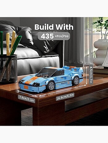 F40 LM Sports Car + Vitrine