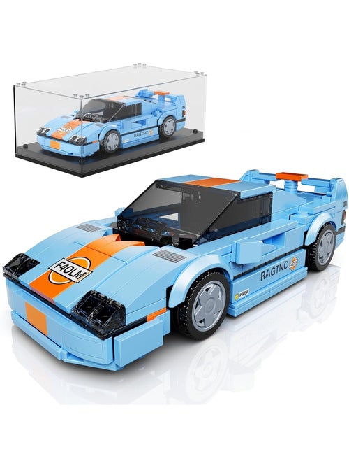 F40 LM Sports Car + Vitrine - Kiabi