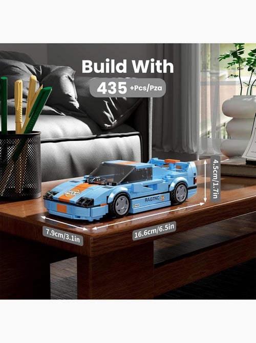 F40 LM Sports Car + Vitrine - Kiabi