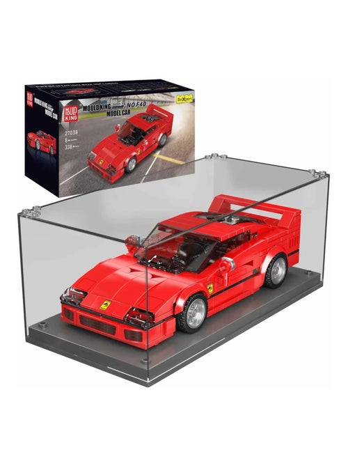 F40 Voiture de sport avec vitrine de présentation - Kiabi