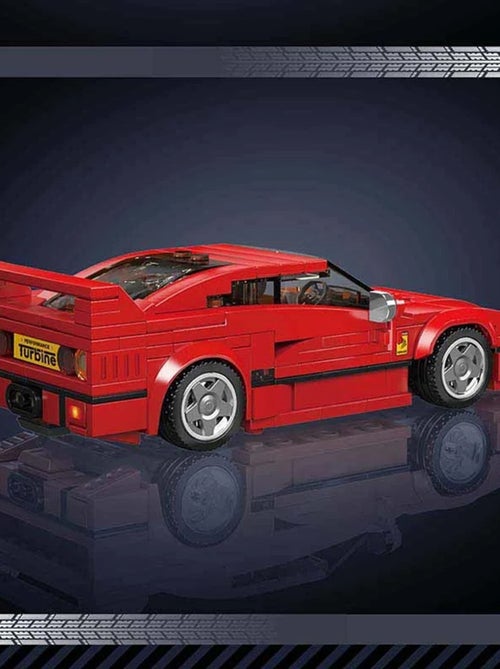 F40 Voiture de sport avec vitrine de présentation - Kiabi