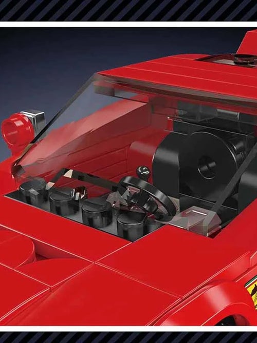 F40 Voiture de sport avec vitrine de présentation - Kiabi