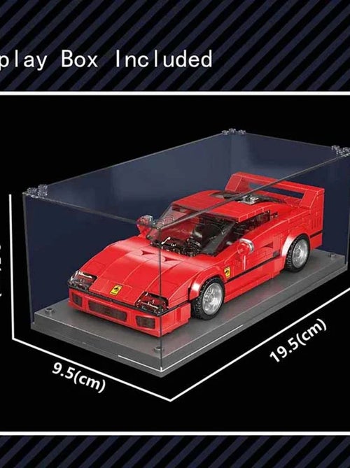 F40 Voiture de sport avec vitrine de présentation - Kiabi
