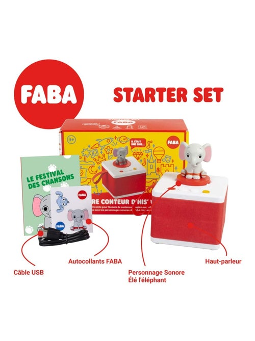 'Faba' kit de demarrage coloris blanc - Kiabi