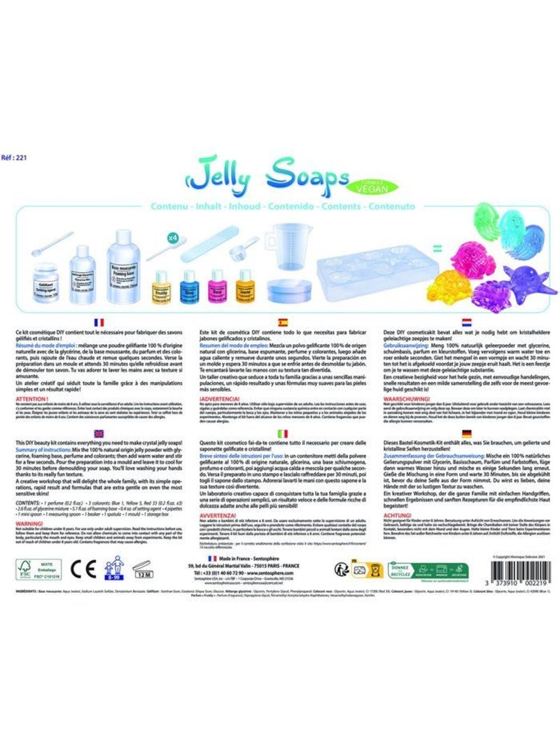 Fabrique à savons gélifiés - Jelly Soaps Blanc - Kiabi