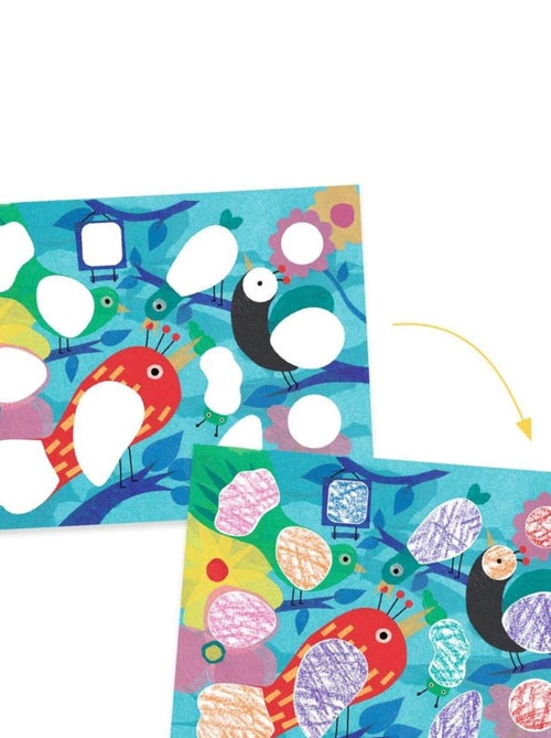 Fabuleux pochoirs Piou piou & co - Kiabi