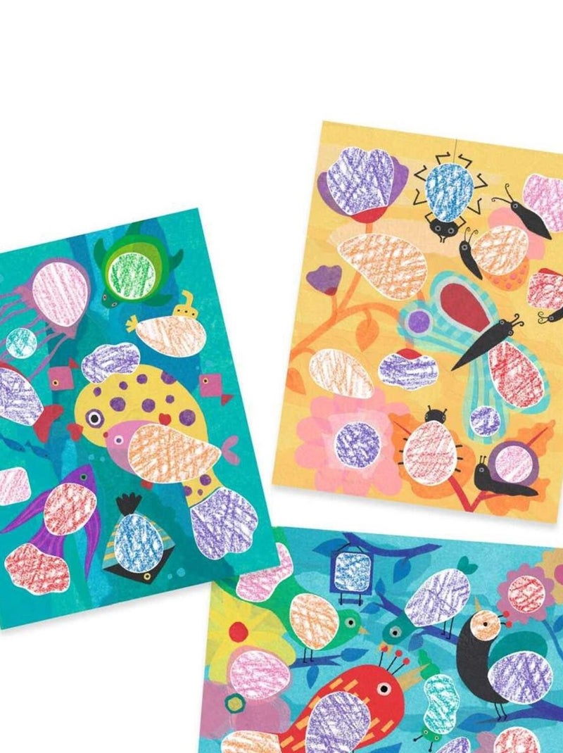 Fabuleux pochoirs Piou piou & co N/A - Kiabi