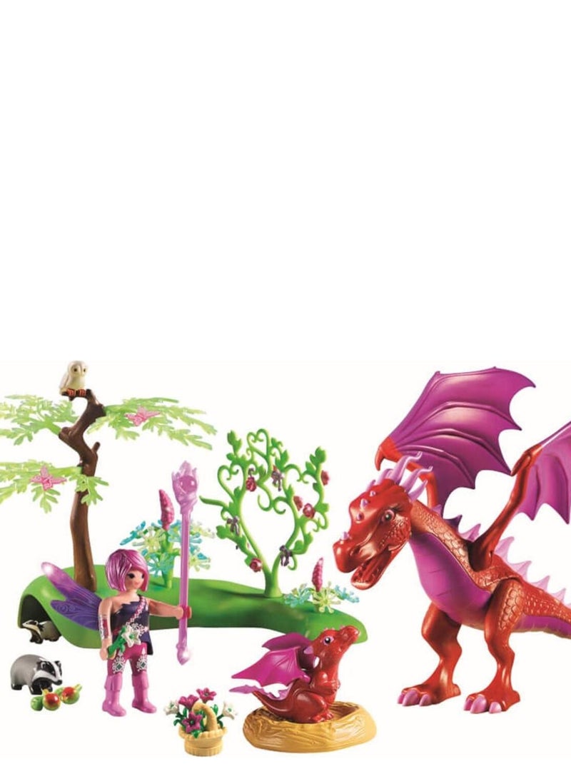 Fairies La maman dragon et son bébé N/A - Kiabi