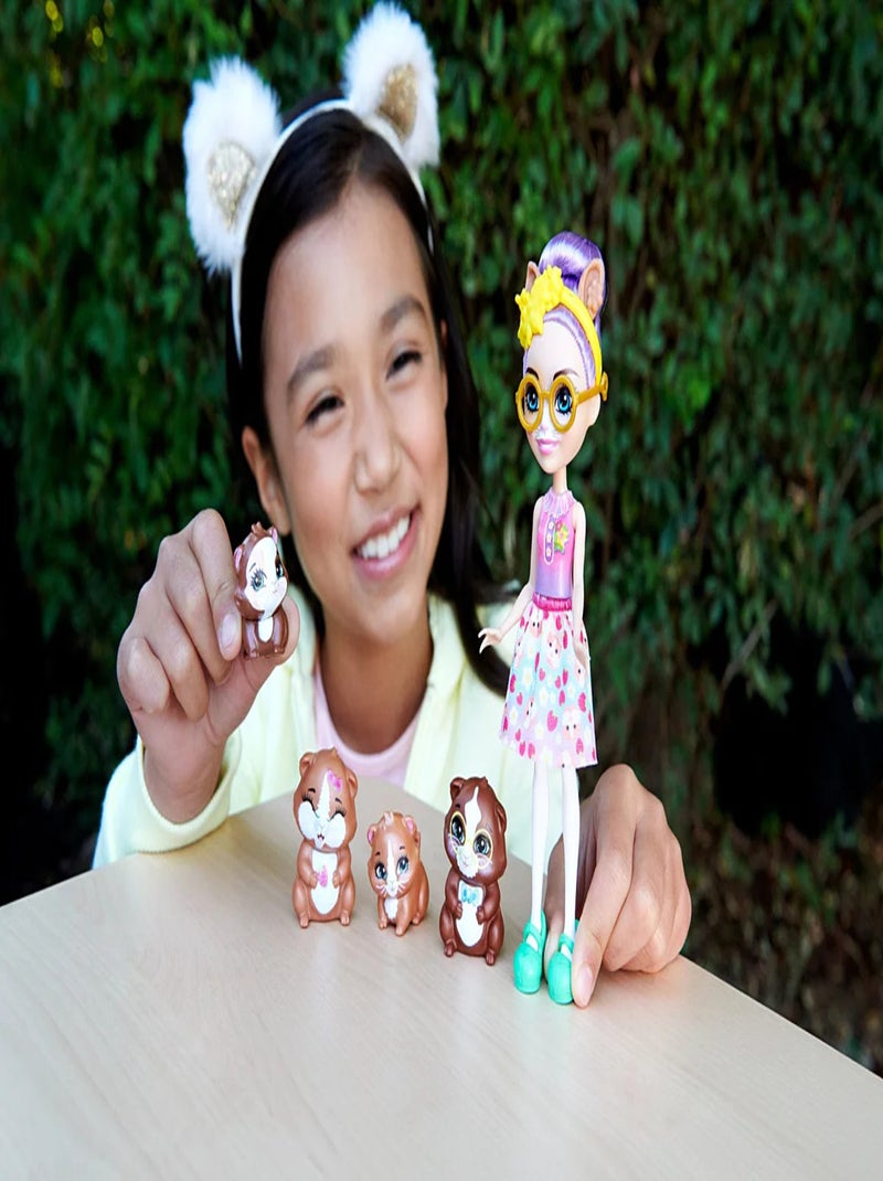 Famille De Glee Cochons D'inde - Enchantimals - Mattel Multicolore - Kiabi