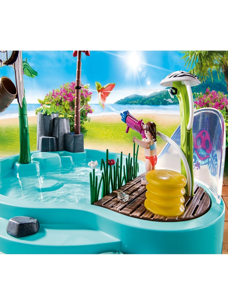 Family Fun Piscine avec jet d'eau N/A - Kiabi