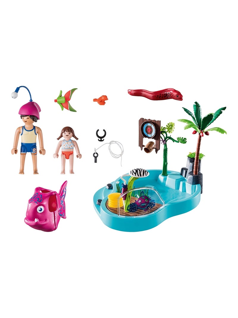 Family Fun Piscine avec jet d'eau N/A - Kiabi