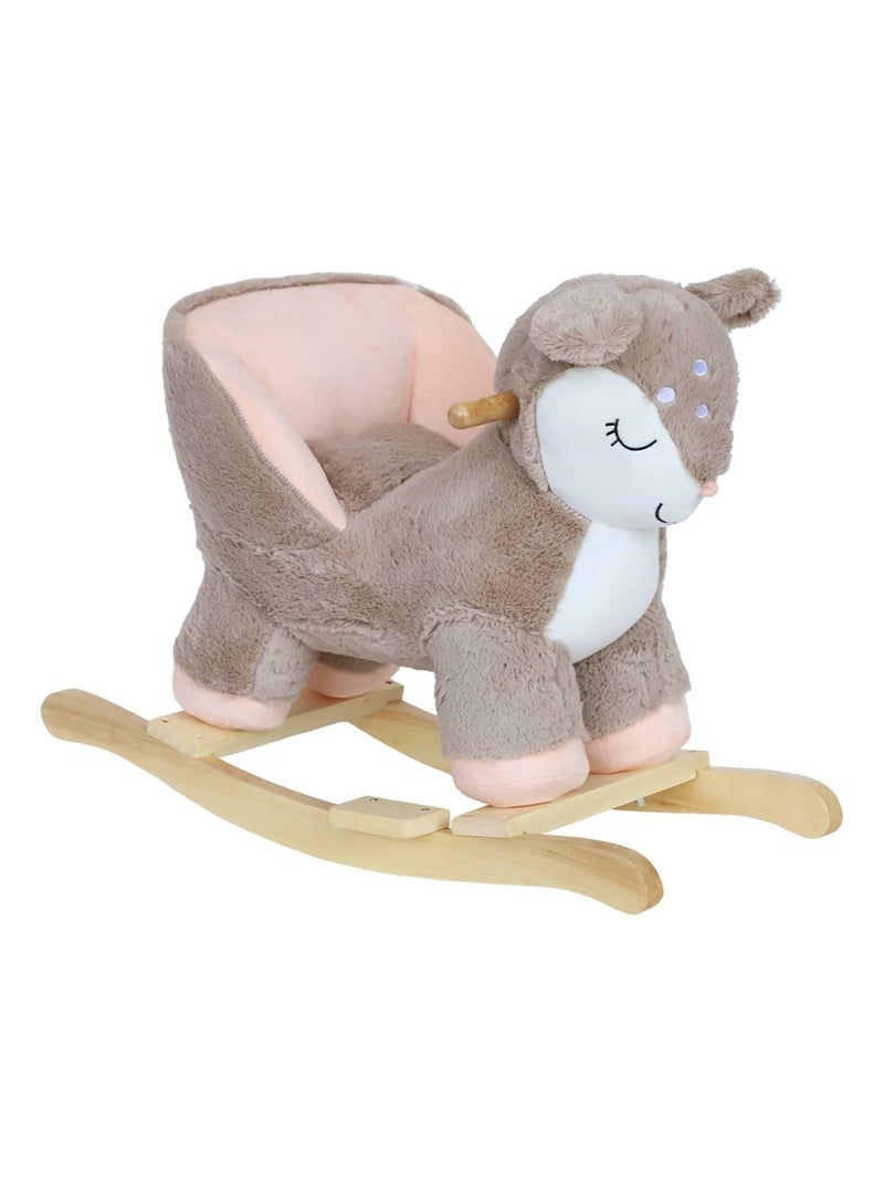 Faon à bascule pour enfant Clem Taupe - Kiabi