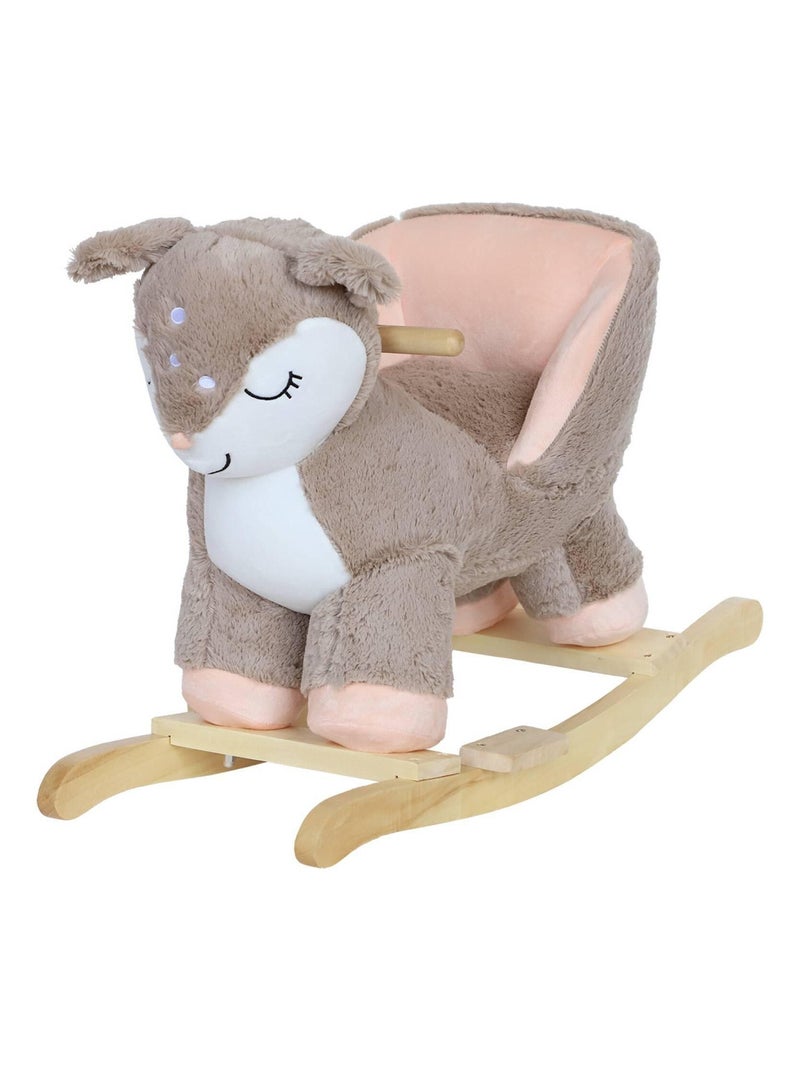 Faon à bascule pour enfant Clem Taupe - Kiabi