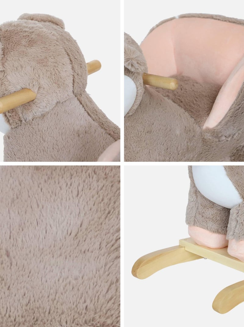 Faon à bascule pour enfant Clem Taupe - Kiabi