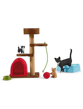 Farm World - Aire de jeu pour chats adorables