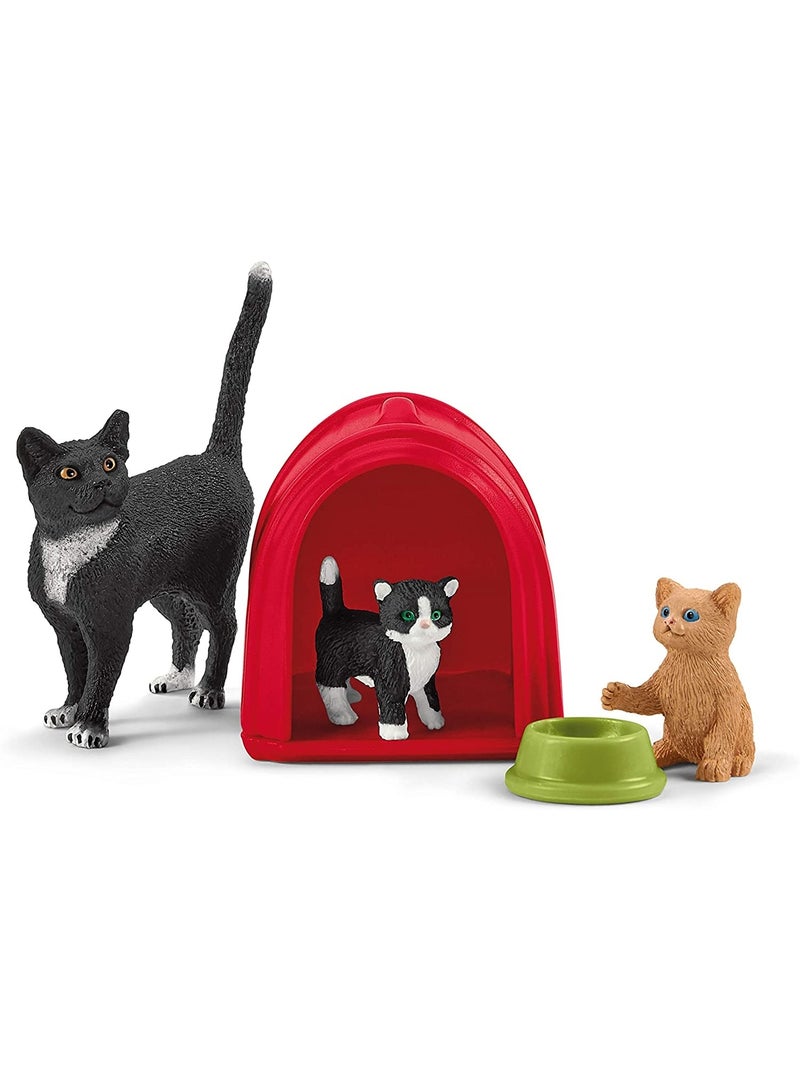 Farm World - Aire de jeu pour chats adorables Multicolore - Kiabi