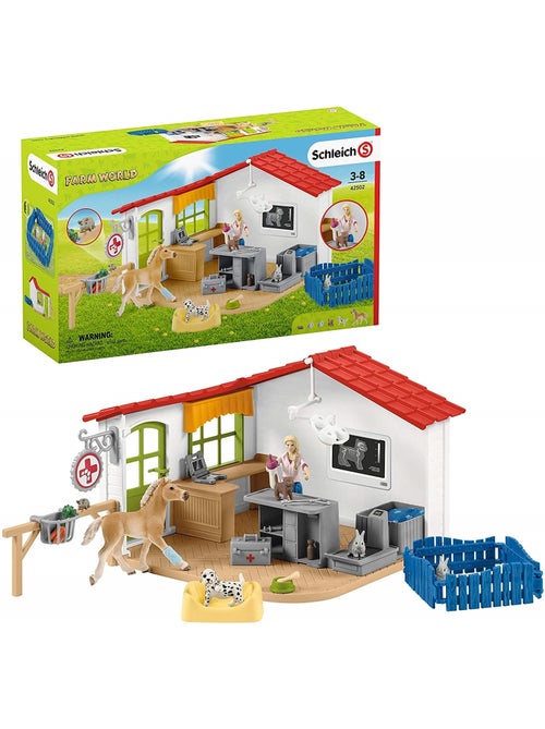 Farm World - Clinique vétérinaire avec animaux domestiques - Kiabi