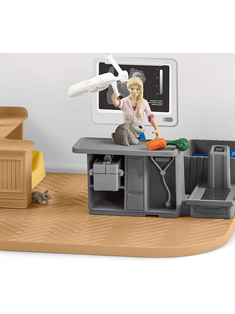 Farm World - Clinique vétérinaire avec animaux domestiques Multicolore - Kiabi