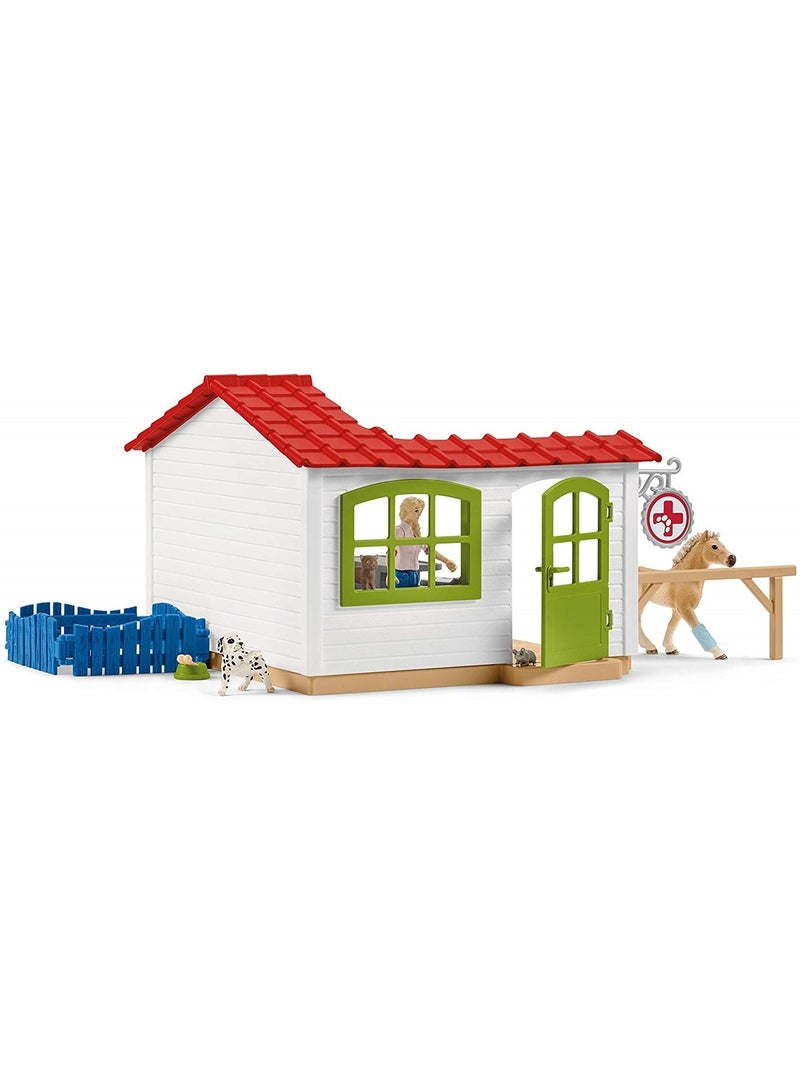 Farm World - Clinique vétérinaire avec animaux domestiques Multicolore - Kiabi
