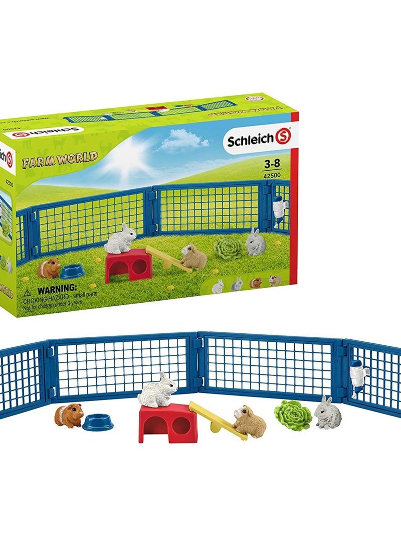 Farm World - Maison pour lapins et cochons d'Inde N/A - Kiabi