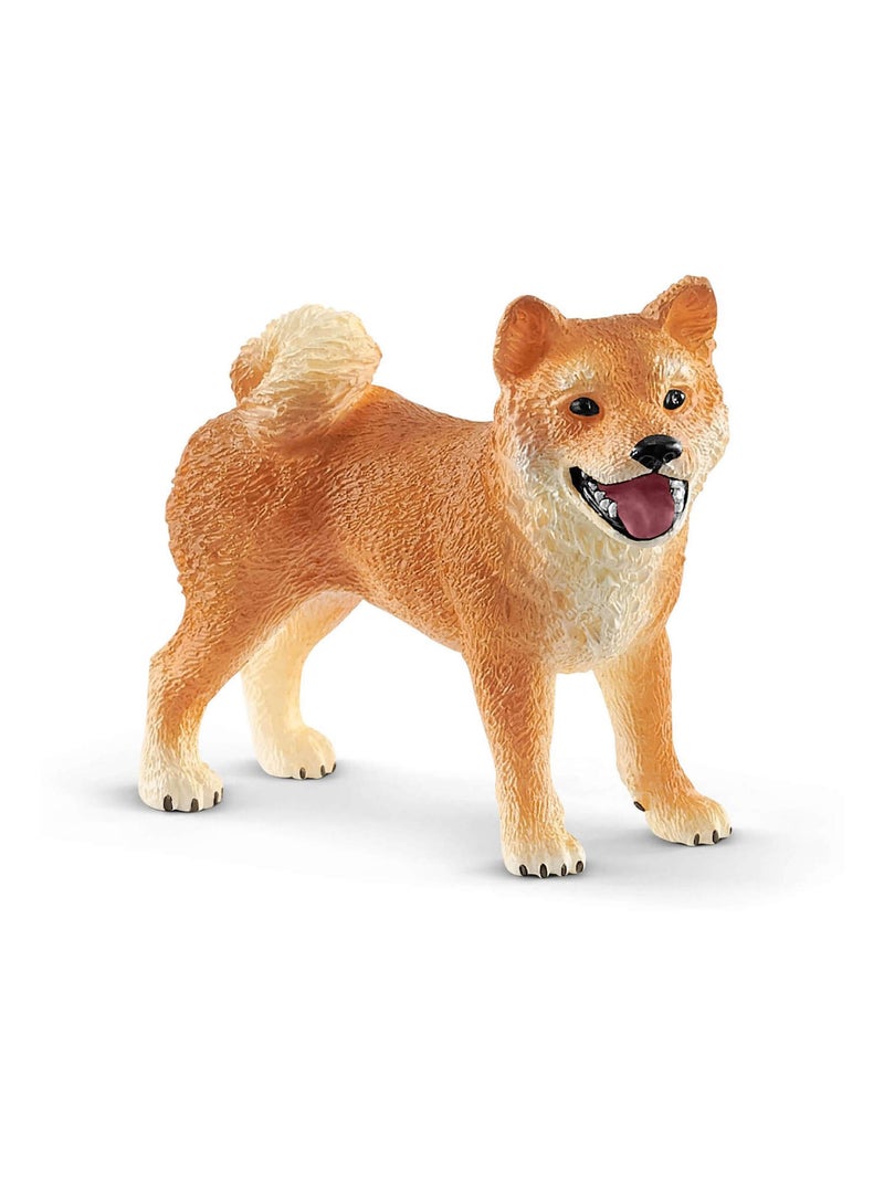 Farm World - Mère et chiot Shiba Inu Marron - Kiabi