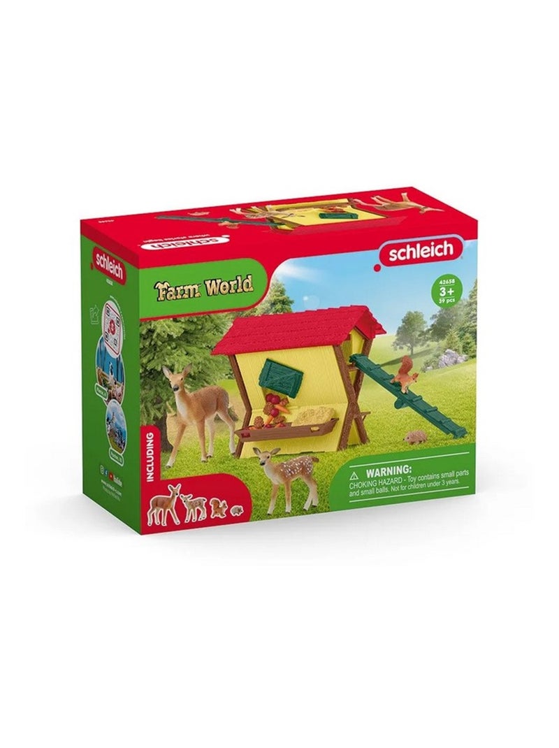 Farm World Cabane des animaux de la forêt Multicolore - Kiabi