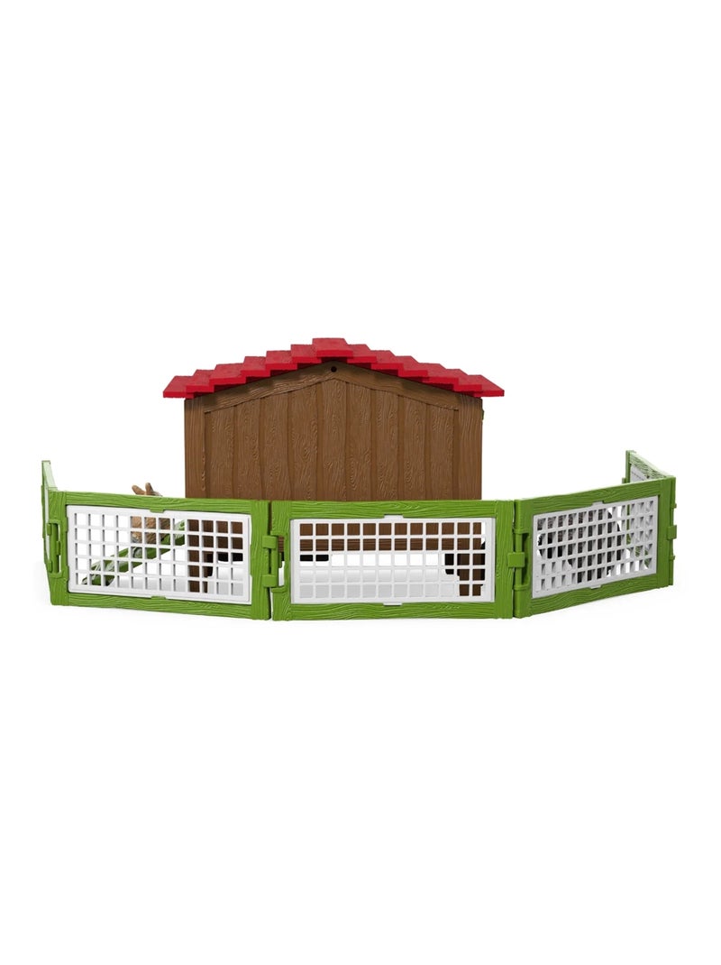 Farm World Clapier à Lapins Multicolore - Kiabi