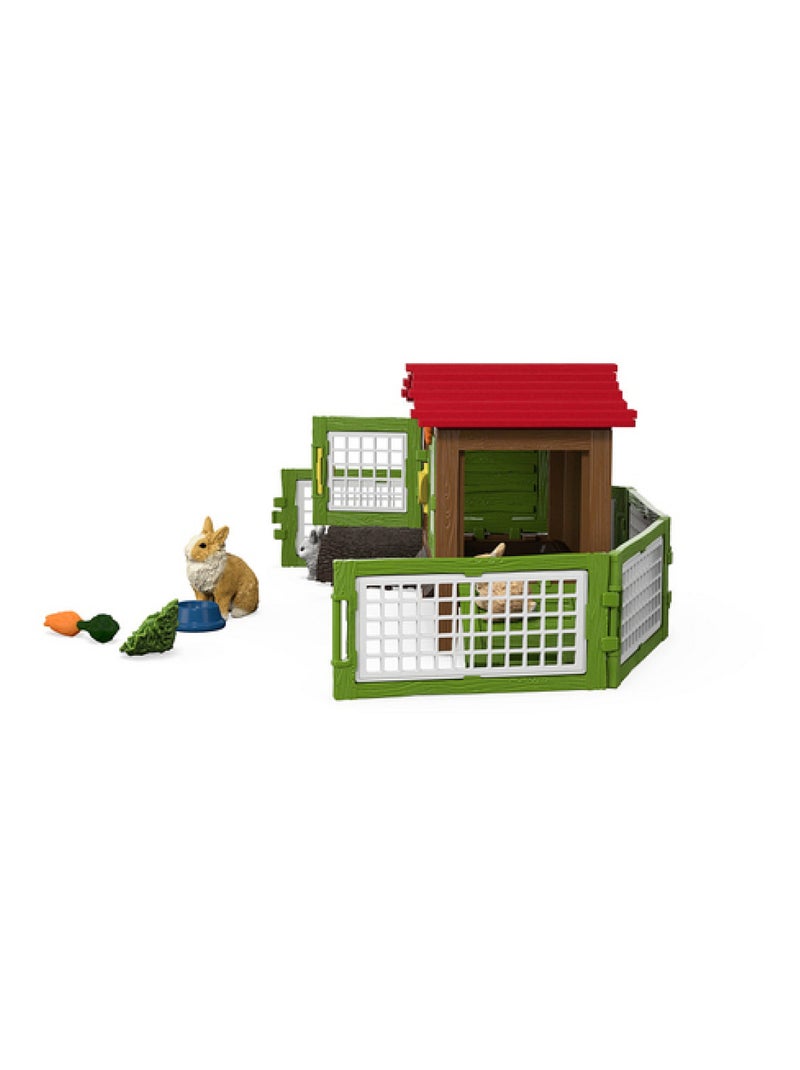 Farm World Clapier à Lapins Multicolore - Kiabi