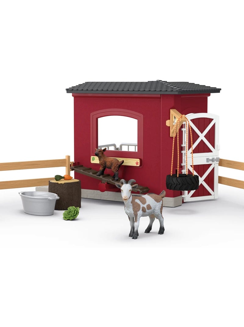 Farm World Étable pour chèvres Multicolore - Kiabi