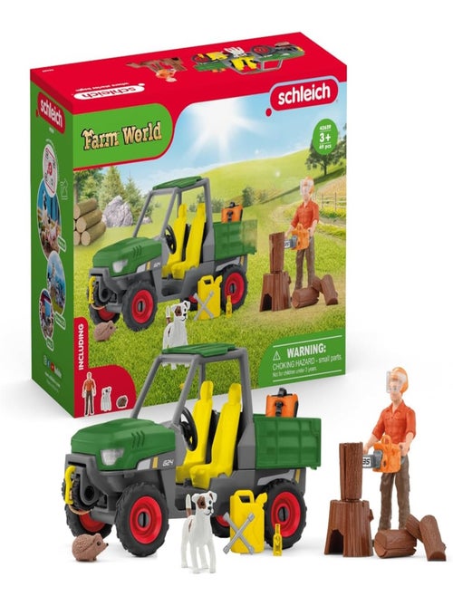 Farm World Garde forestier avec véhicule - Kiabi