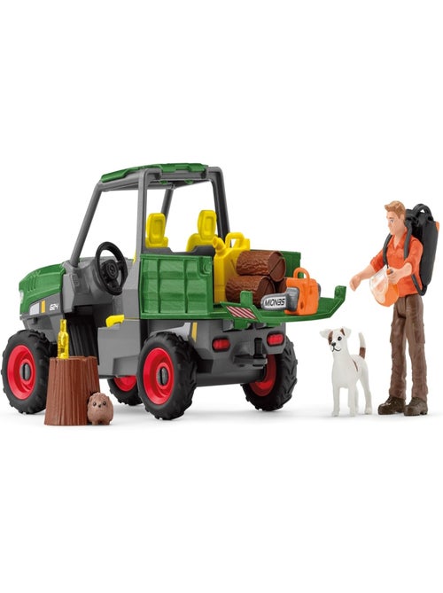 Farm World Garde forestier avec véhicule - Kiabi