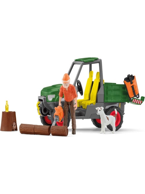 Farm World Garde forestier avec véhicule - Kiabi