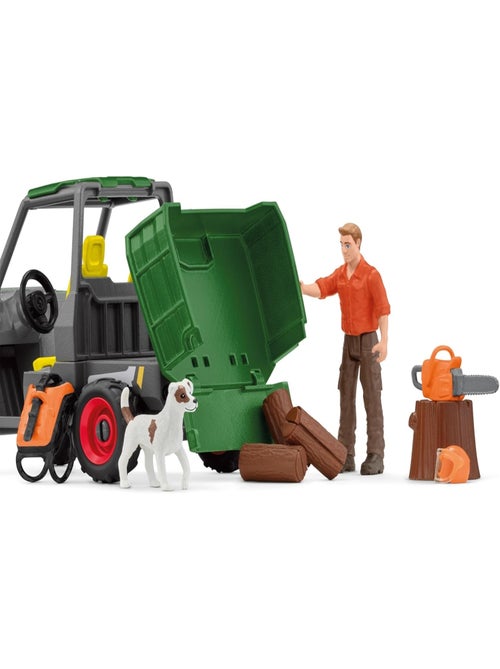 Farm World Garde forestier avec véhicule - Kiabi