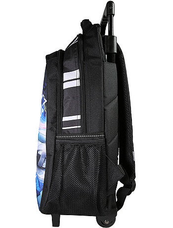 Fast & Furious - Sac à dos à roulettes noir, 2 compartiments - Bagtrotter