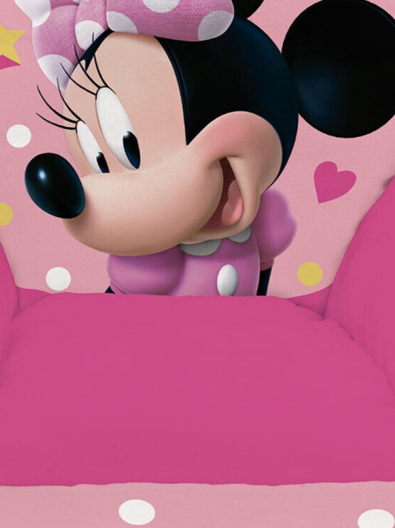 Fauteuil - Disney Minnie Soft Touch Rose - Kiabi