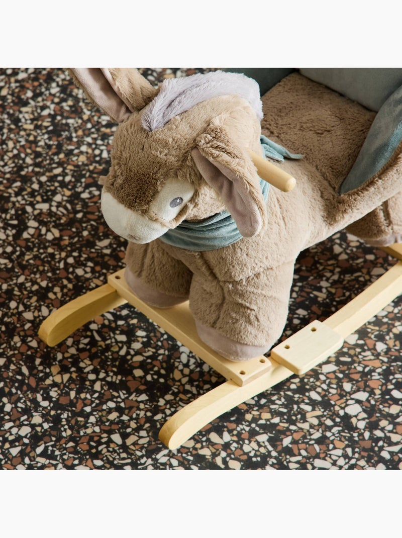 Fauteuil âne à bascule pour enfant Anne Blanc - Kiabi