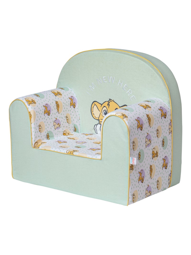 Fauteuil bébé en mousse déhoussable - Roi Lion Cosy Time - Babycalin Vert tilleul - Kiabi